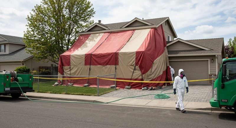 Tent Fumigation in Katy, TX