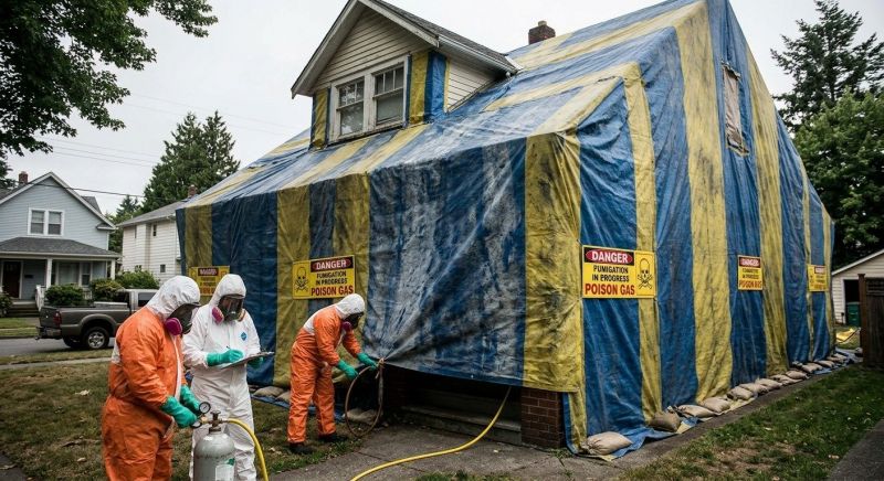 Tent Fumigation in Bellingham, WA