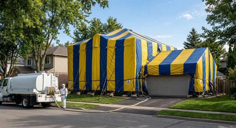 Tent Fumigation in Ann Arbor, MI
