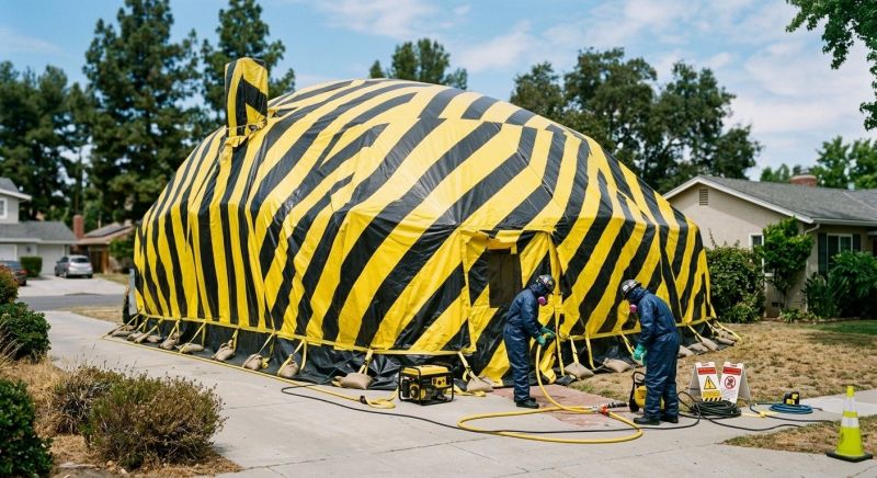Termite Tenting in Clarksville, TN
