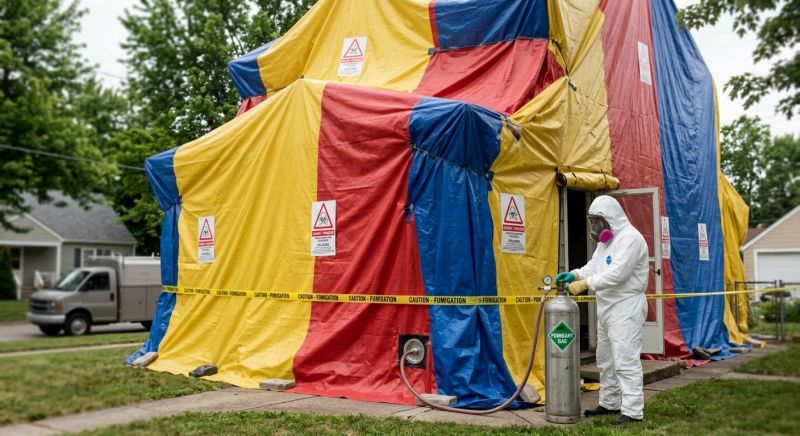 Termite Tenting in Winston Salem, NC